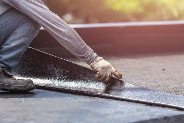 Professional Exterior Waterproofing technician working in Fairfax, OH